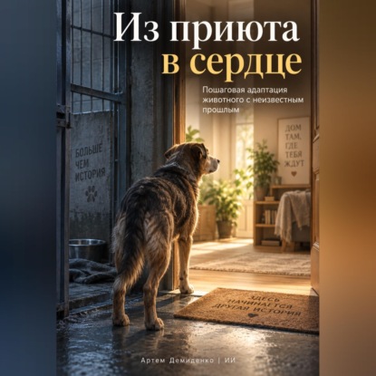 Аудиокнига «Из приюта в сердце: Пошаговая адаптация животного с неизвестным прошлым», Артем Демиденко