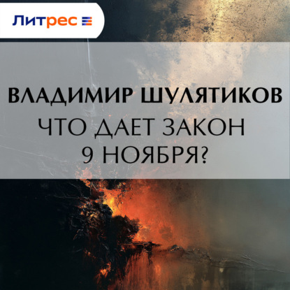 Аудиокнига «Что дает закон 9 ноября?», Владимир Михайлович Шулятиков