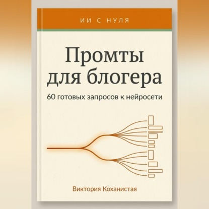 Аудиокнига «Промты Claude для блогера. 66 промтов под работу автора: идеи и планирование, сценарии видео, тексты постов, подкасты и монтаж и др.», Виктория Коханистая