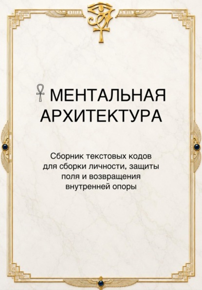 Сборник «Ментальная Архитектура»