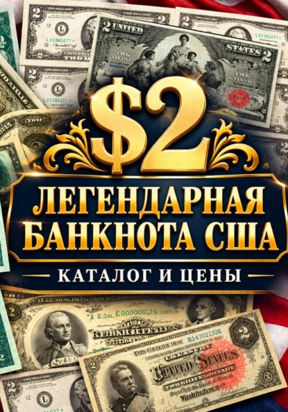 2 ДОЛЛАРА США:  ЛЕГЕНДАРНАЯ БАНКНОТА. Каталог и цены