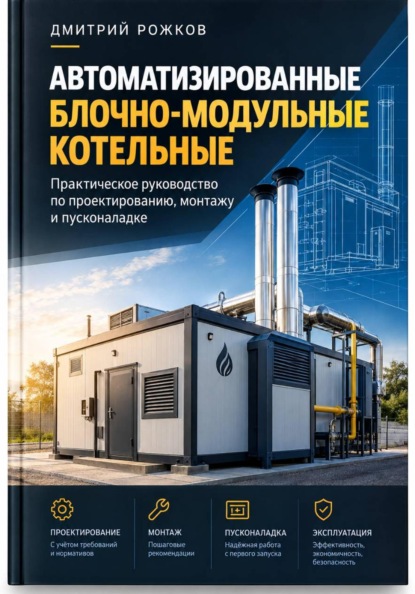 Автоматизированная блочно-модульная котельная. Практическое руководство по проектированию, монтажу и пусконаладке