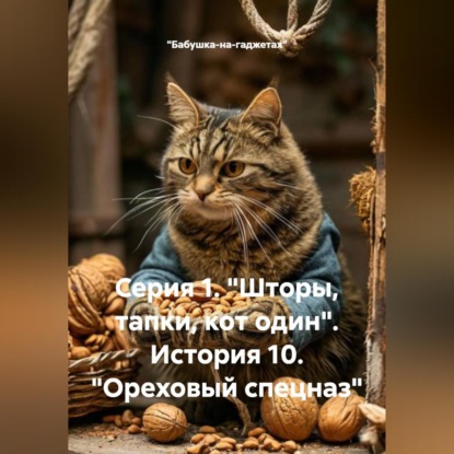 Аудиокнига «Серия 1. "Шторы, тапки, кот один". История 10. "Ореховый спецназ"», «Бабушка-на-гаджетах»