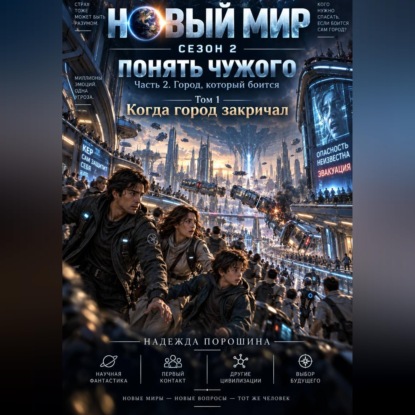 Аудиокнига «Новый мир. Сезон 2. Понять чужого. Часть 2. Город, который боится. Том 1. Когда город закричал», Надежда Александровна Порошина