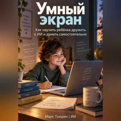 Аудиокнига «Умный экран: Как научить ребёнка дружить с ИИ и думать самостоятельно», Марк Тьюрин