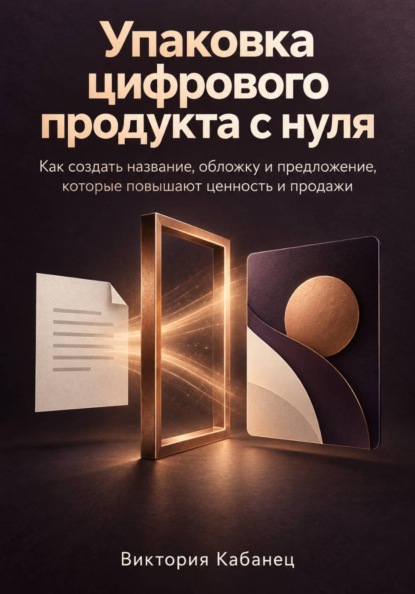 Упаковка цифрового продукта с нуля