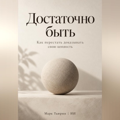 Аудиокнига «Достаточно быть. Как перестать доказывать свою ценность», Марк Тьюрин