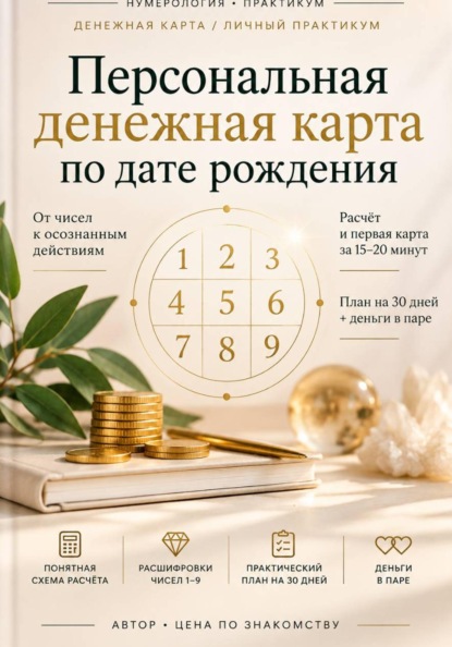 Персональная денежная карта по дате рождения