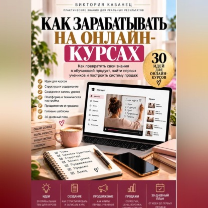 Аудиокнига «Как зарабатывать на онлайн-курсах», Виктория Кабанец