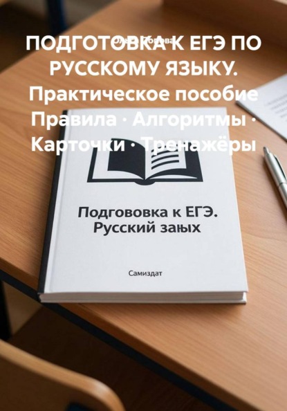 ПОДГОТОВКА К ЕГЭ ПО РУССКОМУ ЯЗЫКУ. Практическое пособие Правила · Алгоритмы · Карточки · Тренажёры
