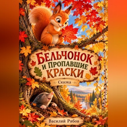 Аудиокнига «Бельчонок и пропавшие краски», Василий Рябов
