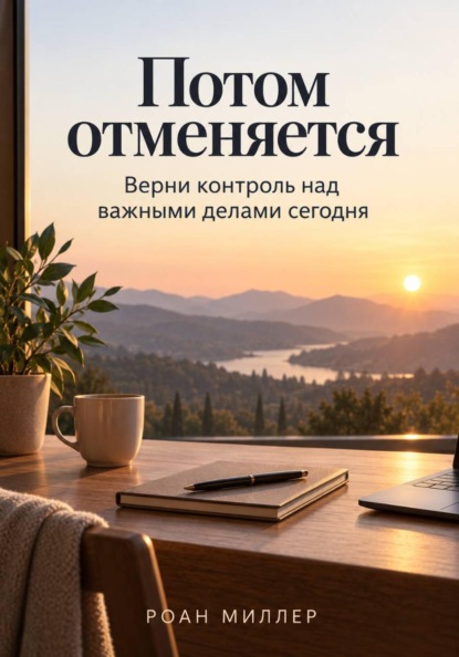 Потом отменяется. Верни контроль над важными делами сегодня