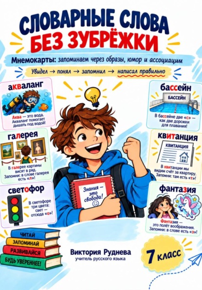 словарные слова без зубрежки 7 класс