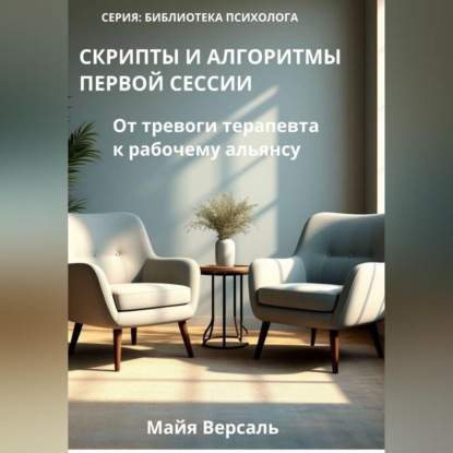 Аудиокнига «Скрипты и алгоритмы первой сессии: от тревоги терапевта к рабочему альянсу», Майя Версаль
