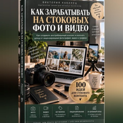 Аудиокнига «Как зарабатывать на стоковых фото и видео», Виктория Кабанец