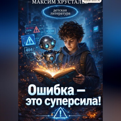 Аудиокнига «Ошибка - это суперсила!», Максим Хрусталев