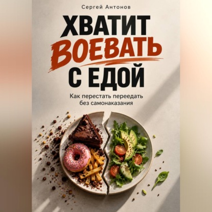 Аудиокнига «Хватит воевать с едой. Как перестать переедать без самонаказания», Сергей Антонов