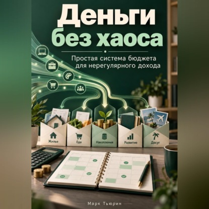 Аудиокнига «Деньги без хаоса. Простая система бюджета для нерегулярного дохода», Марк Тьюрин