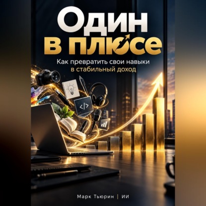 Аудиокнига «Один в плюсе: Как превратить свои навыки в стабильный доход», Марк Тьюрин