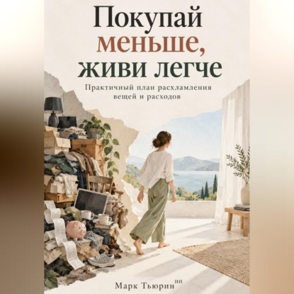 Аудиокнига «Покупай меньше, живи легче: Практичный план расхламления вещей и расходов», Марк Тьюрин
