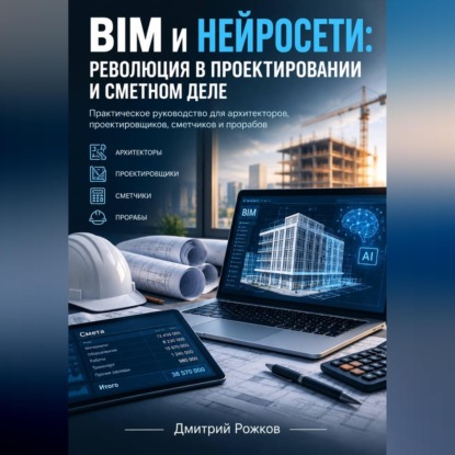 Аудиокнига «BIM И НЕЙРОСЕТИ: РЕВОЛЮЦИЯ В ПРОЕКТИРОВАНИИ И СМЕТНОМ ДЕЛЕ», ДМИТРИЙ РОЖКОВ