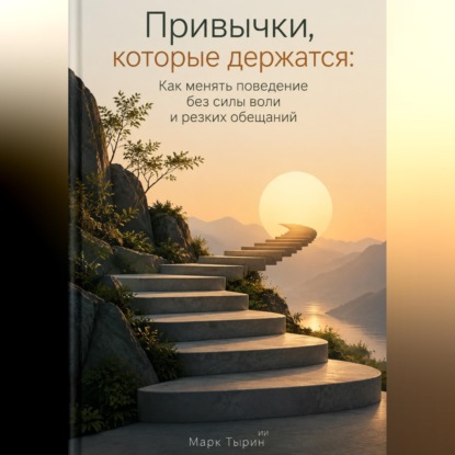 Аудиокнига «Привычки, которые держатся: Как менять поведение без силы воли и резких обещаний», Марк Тьюрин