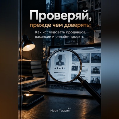 Аудиокнига «Проверяй, прежде чем доверять: Как исследовать продавцов, вакансии и онлайн-проекты», Марк Тьюрин