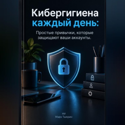 Аудиокнига «Кибергигиена каждый день: Простые привычки, которые защищают ваши аккаунты», Марк Тьюрин