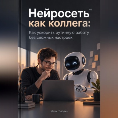 Аудиокнига «Нейросеть как коллега: Как ускорить рутинную работу без сложных настроек», Марк Тьюрин