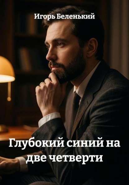 Глубокий синий на две четверти