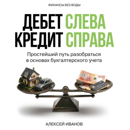 Аудиокнига «Дебет слева, кредит справа: простейший путь разобраться в основах бухгалтерского учета», Алексей Иванов