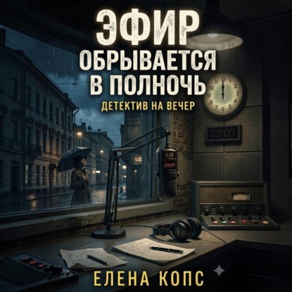 Аудиокнига «Эфир обрывается в полночь», Елена Копс