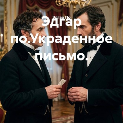 Аудиокнига «Эдгар по.Украденное письмо.», Эдгар По