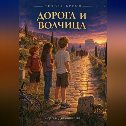 Аудиокнига «Сквозь время. Дорога и волчица. Древний Рим», Сергей Викторович Диковинный