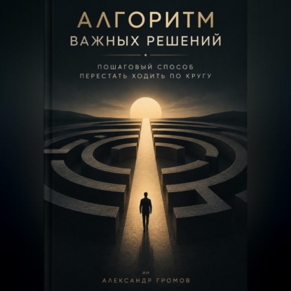 Аудиокнига «Алгоритм важных решений. Пошаговый способ перестать ходить по кругу», Александр Громов