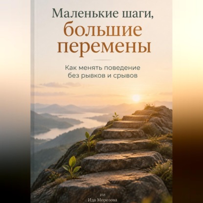 Аудиокнига «Маленькие шаги, большие перемены. Как менять поведение без рывков и срывов», Ида Морозова