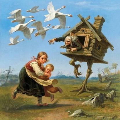 Аудиокнига «Сказка «Гуси-лебеди»», Татьяна Александровна Бабичева