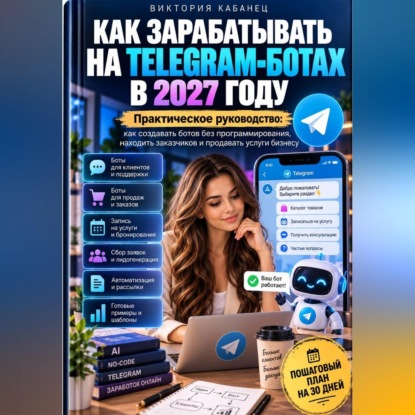 Аудиокнига «Как зарабатывать на Telegram-ботах в 2027 году», Виктория Кабанец
