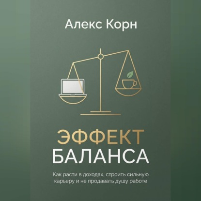 Аудиокнига «Эффект баланса. Как расти в доходах, строить сильную карьеру и не продавать душу работе», Алекс Корн