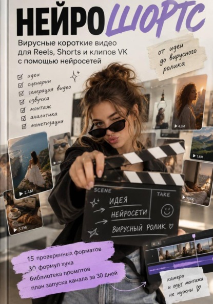 НЕЙРОШОРТС. Вирусные короткие видео для Reels, Shorts и клипов VK с помощью нейросетей