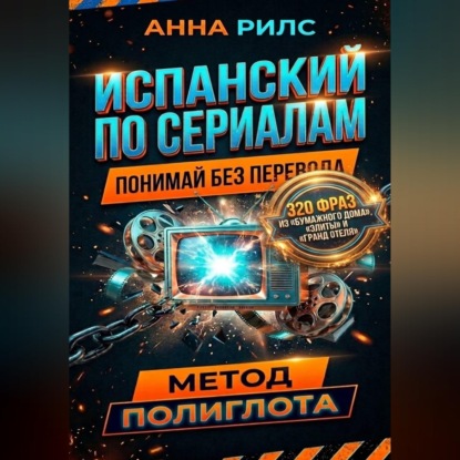 Аудиокнига «Испанский по сериалам. Понимай без перевода. Метод полиглота», Анна Рилс