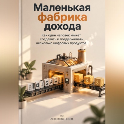 Аудиокнига «Маленькая фабрика дохода: Как один человек может создавать и поддерживать несколько цифровых продуктов», Александр Громов