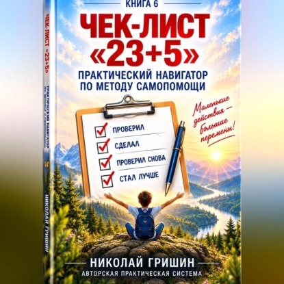 Аудиокнига «Чек-лист «23+5». Практический навигатор по методу самопомощи «23+5»», Николай Гришин