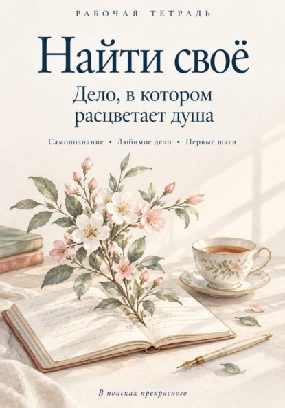 Найти своё дело, в котором расцветает душа. Рабочая тетрадь
