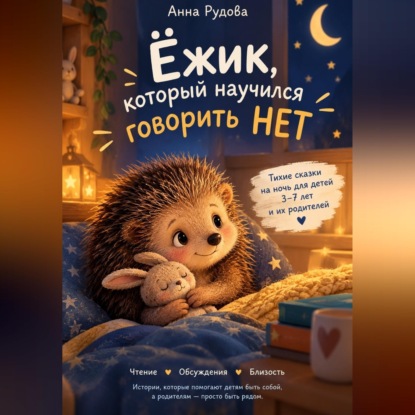 Аудиокнига «Ёжик, который научился говорить «нет»», Анна Рудова