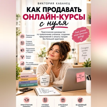 Аудиокнига «Как продавать онлайн-курсы с нуля», Виктория Кабанец