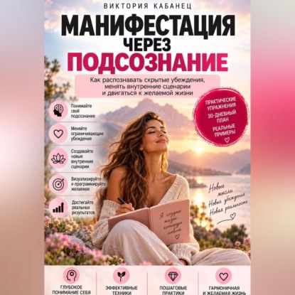 Аудиокнига «Манифестация через подсознание», Виктория Кабанец