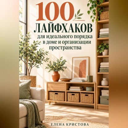 Аудиокнига «100 лайфхаков для идеального порядка в доме и организации пространства», Елена Кристова