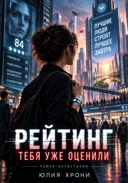 Юлия Хрони. «Рейтинг. Тебя уже оценили. Роман-антиутопия о мире, где цифры решают, кто ты»