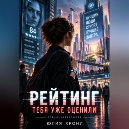 Юлия Хрони. «Рейтинг. Тебя уже оценили. Роман-антиутопия о мире, где цифры решают, кто ты»